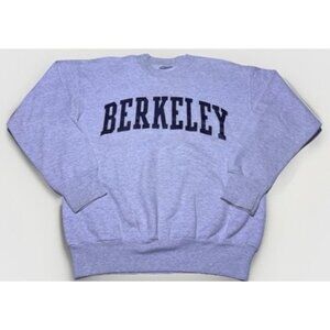 Vintage UC Berkeley Cal Bears College Grey Sweatshirt MADE IN USA